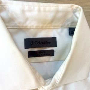 Calvin Klein White Button Down Shirt